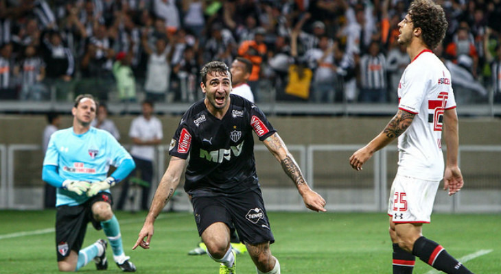  Atlético Mineiro venceu o São Paulo e se manteve na liderança do Brasileirão pela sexta rodada seguida!