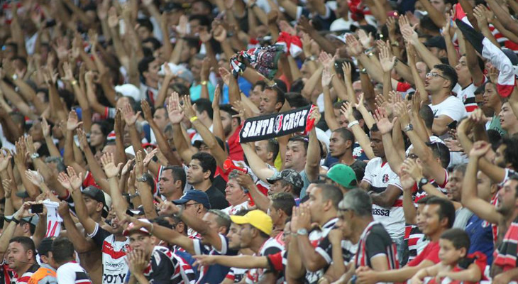  Atrás do bi pernambucano, Santa Cruz ostenta a melhor média de público entre os finalistas dos Estaduais!
