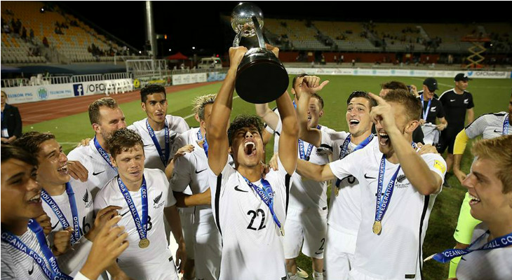  Nova Zelândia foi campeã pela quinta vez da Copa das Nações da Oceania e pela quarta vez de forma invicta!