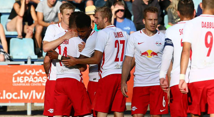  Fundado em 2009, RB Leipzig saiu da última divisão e chegou à elite da Bundesliga em apenas sete anos!