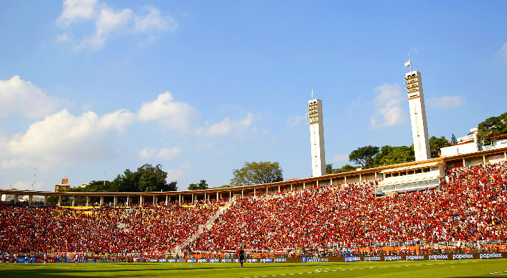  Flamengo, assim como fez no Cariocão, lotou as arquibancadas do Pacaembu pelo Brasileirão!