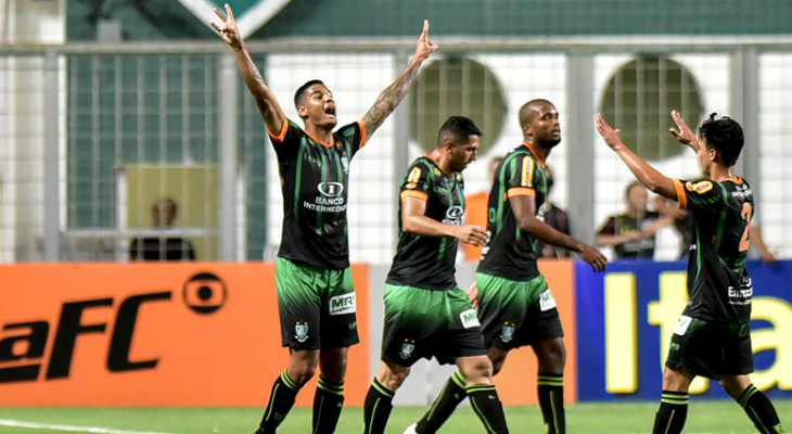  América Mineiro superou o São Paulo, sua terceira vítima em casa às segundas-feiras à noite no Brasileirão!
