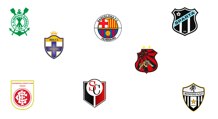  Campeonatos Estaduais 2017 terão alguns xarás e clubes com escudos parecidos!