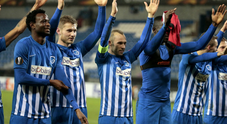  Genk é um dos três clubes belgas nas oitavas de final da UEFA Europa League e desafiará o compatriota Gent!