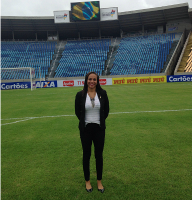  Brígida Cirilo "caiu de paraquedas" na profissão e, agora, sonha com voos mais altos na arbitragem!