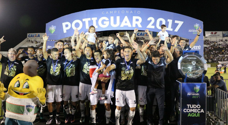  ABC, campeão estadual, foi o único a ter arrecadação superior a da FNF na edição 2017!