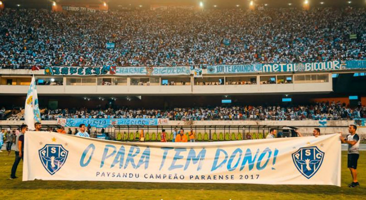  Torcida bicolor poderá empurrar o Paysandu na estreia do Paraense 2018 e no primeiro Re-Pa!