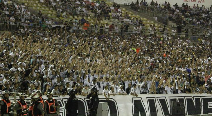  Botafogo superou o Campinense em campo, mas ficou atrás da Raposa outra vez nas arquibancadas!
