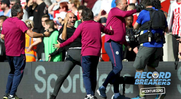  Pep Guardiola conquistou seu sétimo título nacional e com recorde de pontos do Manchester City na Premier League!