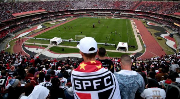  São Paulo voltou a superar os 50 mil pagantes e, agora, está na vice-liderança do ranking do Brasileirão!