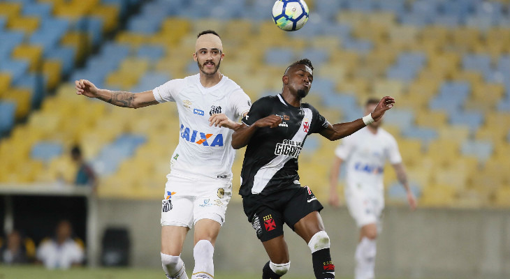  Vasco é atropelado pelo Santos no Maracanã e segue grudado na zona de rebaixamento do Brasileirão!
