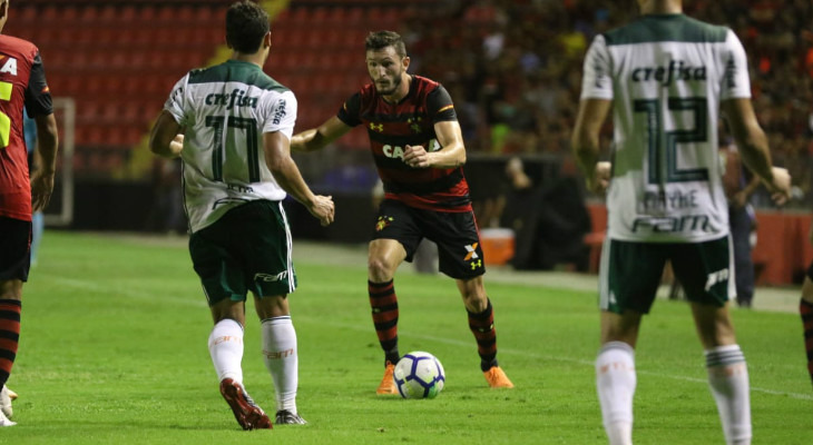  Sport foi derrotado pelo Palmeiras e ficou em situação delicada na vice-lanterna do Brasileirão!