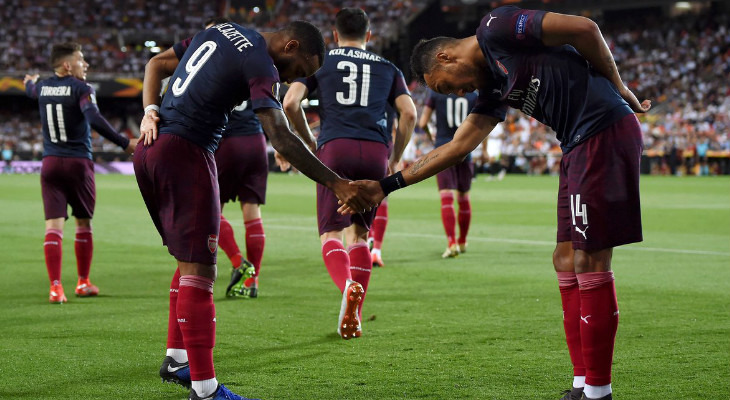  Arsenal venceu duas vezes o Valencia e se garantiu na final da UEFA Europa League!