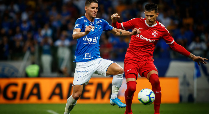  Cruzeiro foi derrotado pelo Internacional pela Copa do Brasil e chegou a oito jogos sem marcar gols!