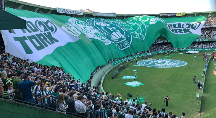  Torcida do Coritiba voltou a dar show nas arquibancadas e time ainda fez sua parte em campo pela Série B!