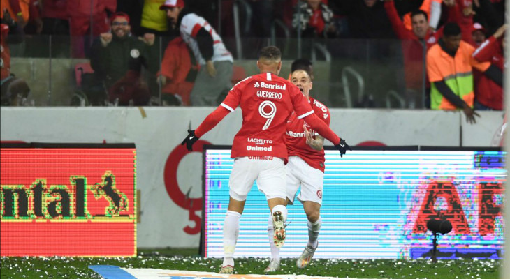  Guerrero foi o nome da partida que colocou o Internacional na final da Copa do Brasil!