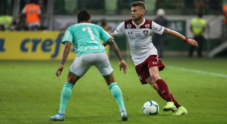  Fluminense apanhou de 3 a 0 do Palmeiras e chegou a 11 derrotas em 18 jogos no Brasileirão!