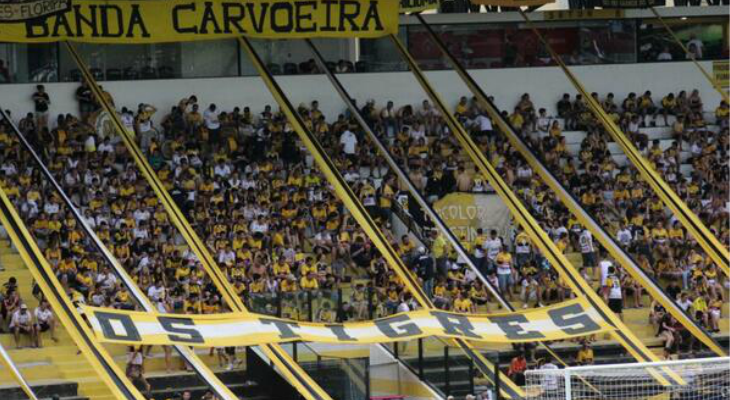  Torcida do Criciúma tem visto seu clube lentamente descer para a Série C do Brasileirão!