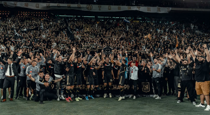  Los Angeles entrou para a galeria dos campeões da Supporters' Shield na MLS!