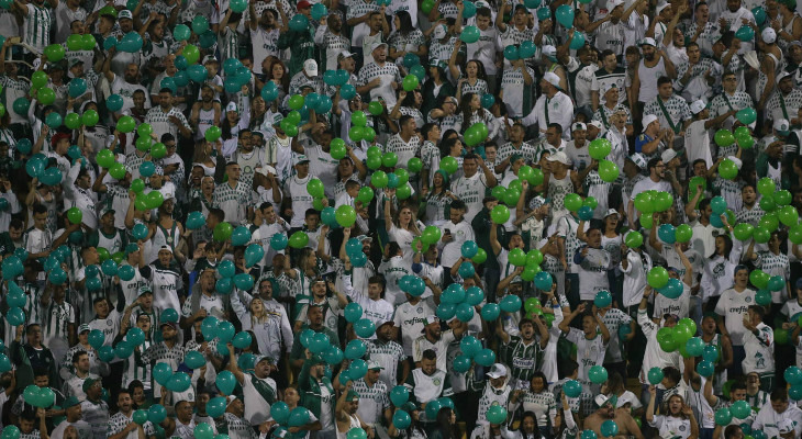  Palmeiras tem boa média de público, mas não como em anos de títulos pelo Brasileirão!