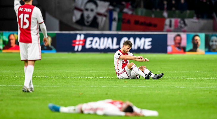  Ajax fez mais pontos que Atalanta e Lyon, mas foi eliminado da Champions e jogará a Europa League!