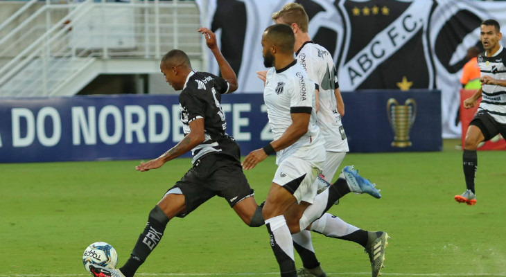  ABC e Ceará entraram para o time daqueles que já empataram sem gols na Copa do Nordeste!