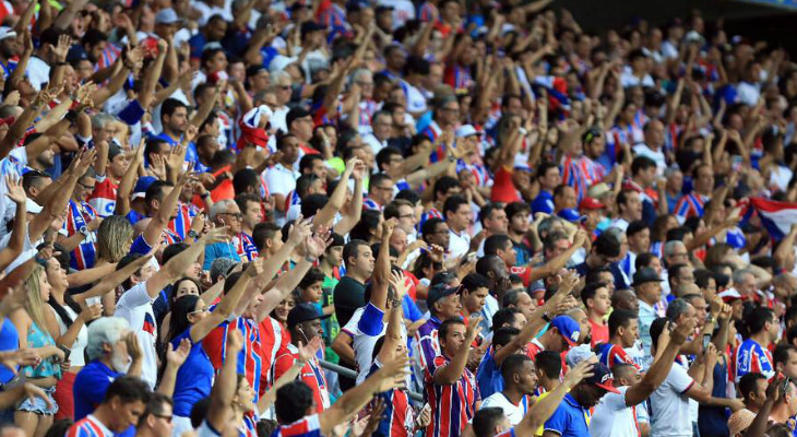  Bahia é o recordista de títulos de público nos últimos dez anos da Série B do Brasileirão!