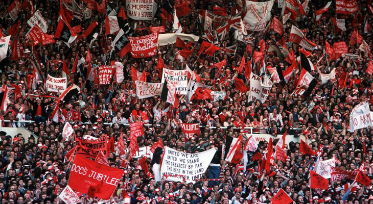  Manchester United dominou as arquibancadas da Premier League nos últimos cinco anos!