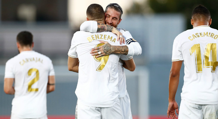  Benzema deixou o seu no jogo do título do Real Madrid pela penúltima rodada da La Liga!