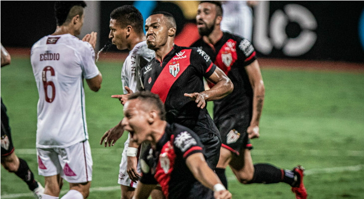  Atlético Goianiense eliminou o Fluminense e se juntou a outros 12 clubes do Brasileirão nas oitavas da Copa do Brasil!