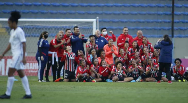  São Paulo entrou para a lista de 14 semifinalistas do Brasileirão Feminino!