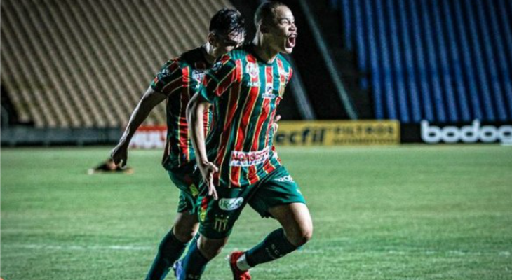  Atacante Caio Dantas fez 14 dos 32 gols do Sampaio Corrêa ao longo de 21 rodadas da Série B!