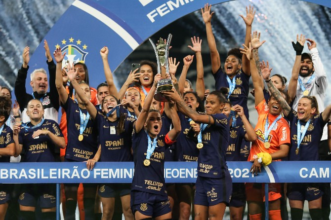 Título na mão e pé certeiro com o melhor ataque da história do Brasileirão Feminino!