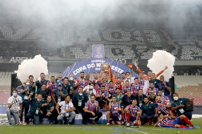  Bahia é o atual campeão da Copa do Nordeste e começará sua caminhada em 2022 em casa!