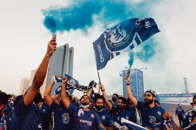  Torcida do Chelsea até fez festa por causa do título, mas Mundial de Clubes teve a pior marca nas arquibancadas!