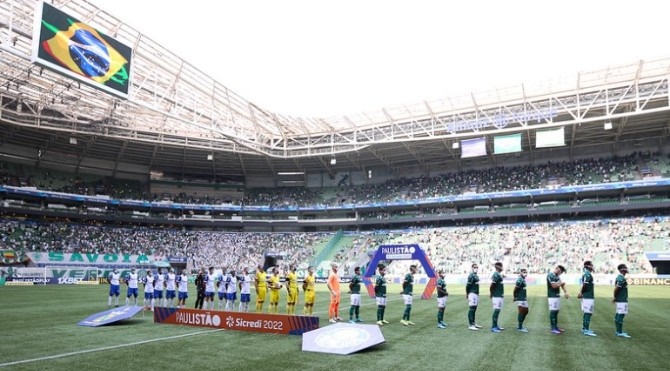  Palmeiras é um dos clubes do Paulistão com média acima de 20 mil pagantes!