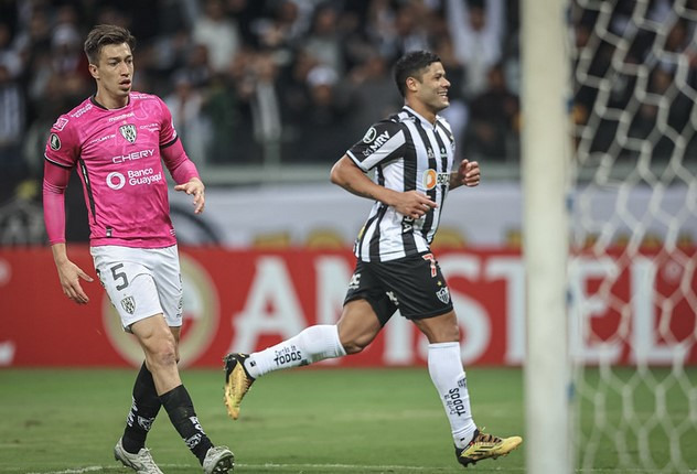  Hulk ajudou o Atlético Mineiro a se classificar