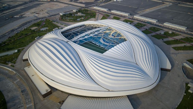  AI Janoub é um dos estádios da Copa do Mundo do Qatar em 2022!