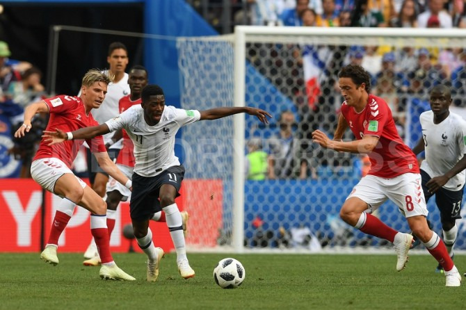  Na Copa do Mundo de 2018, apenas Dinamarca e França empataram sem gols!
