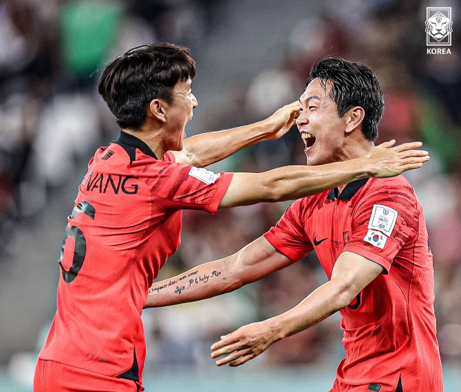  Coreia do Sul avançou no Grupo H e pegará o Brasil nas oitavas de final da Copa do Mundo!