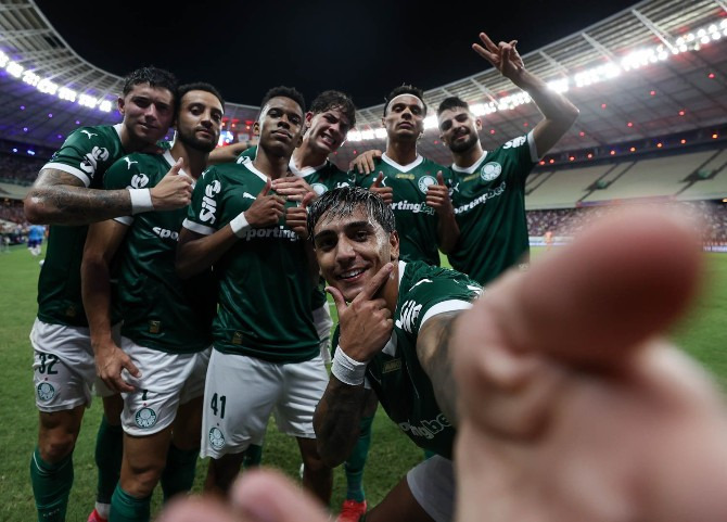  Palmeiras está invicto contra clubes da LFU no Brasileirão!