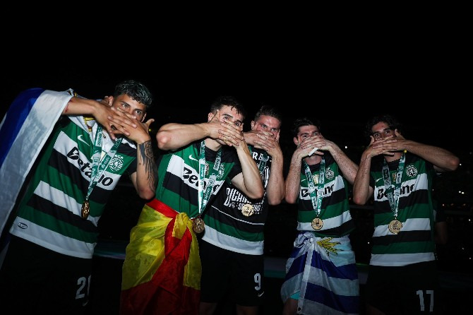  Primeira Liga teve 39 vezes esta comemoração em gols do Sporting!