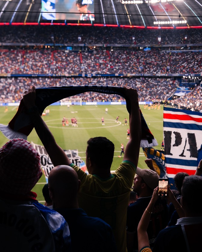  Final, em Munique, com a goleada do PSG, por 5 a 0, sobre a Internazionale, rendeu público de 64.327 fãs!
