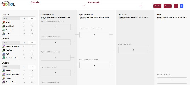  Conheça o simulador automático do Sr. Goool para a Copa do Mundo de Clubes!