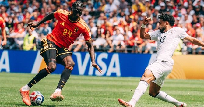  Bélgica estreou com empate diante do Egito pela Copa do Mundo 2026!