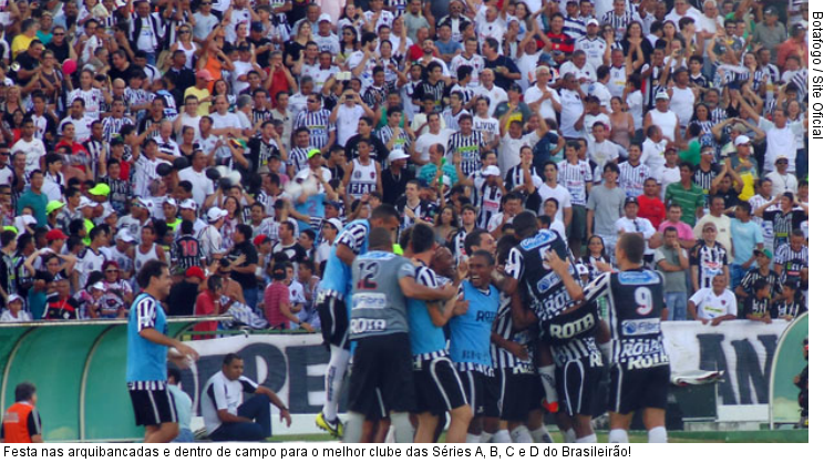  Festa nas arquibancadas e dentro de campo para o melhor clube das Séries A, B, C e D do Brasileirão!