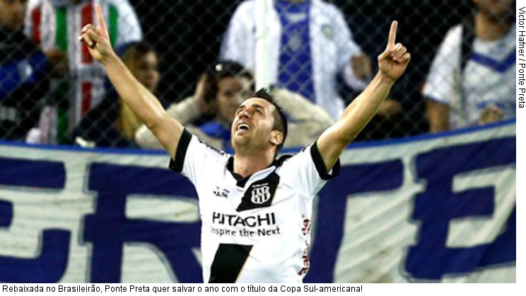  Rebaixada no Brasileirão, Ponte Preta quer salvar o ano com o título da Copa Sul-americana!