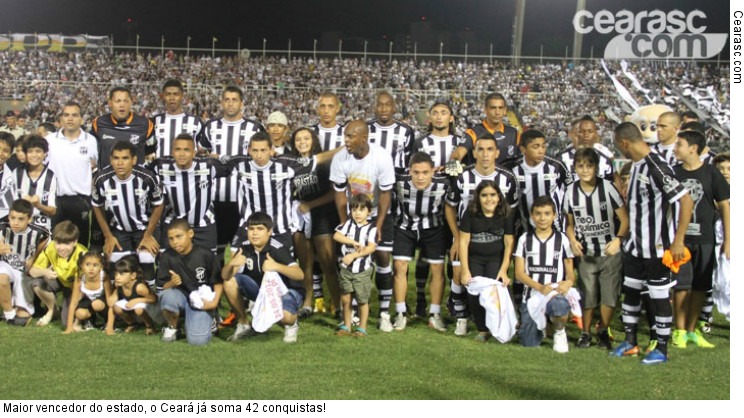  Maior vencedor do estado, o Ceará já soma 42 conquistas!