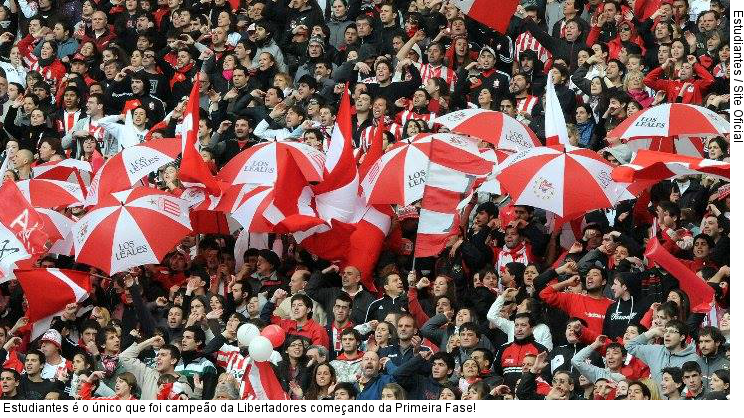  Estudiantes é o único que foi campeão da Libertadores começando da Primeira Fase!
