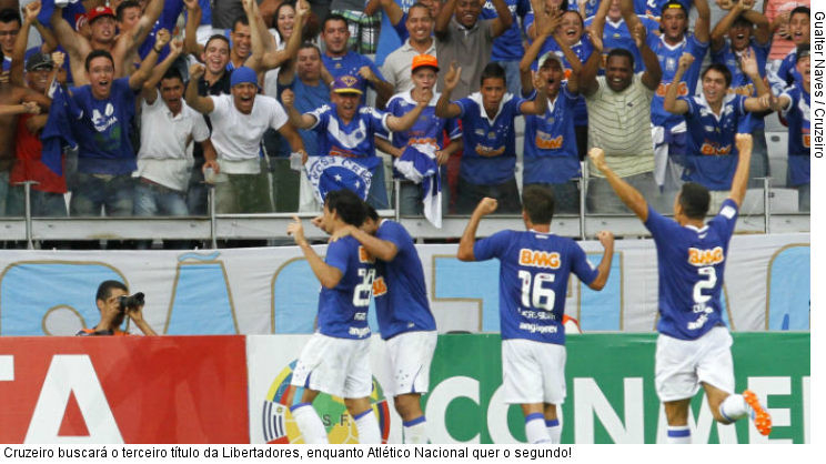  Cruzeiro buscará o terceiro título da Libertadores, enquanto Atlético Nacional quer o segundo!